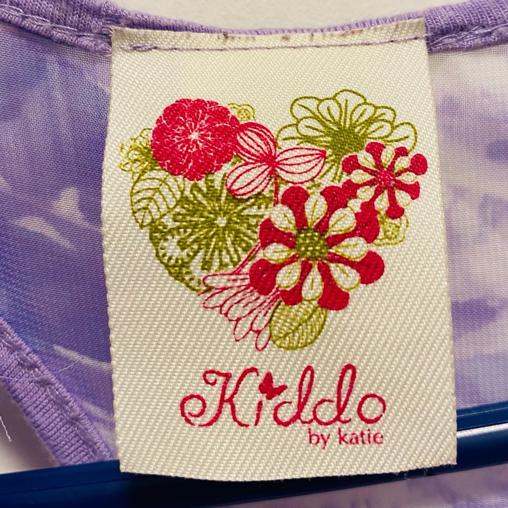 Kiddo Purple Tank blouse - Size 7 - Picture 4 of 5